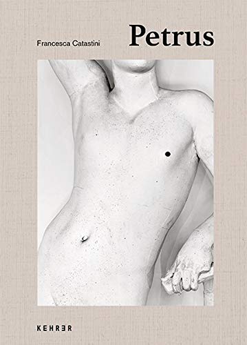 Book cover: "Petrus" featuring a partial, monochrome sculpture of a torso.