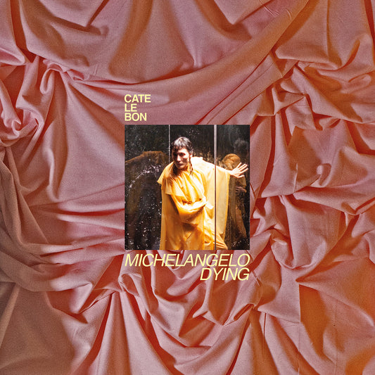 CD cover for Cate Le Bon’s “Michelangelo Dying” featuring a woman in yellow.