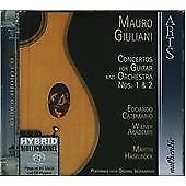 CD case for Giuliani guitar concertos, featuring a guitar image.