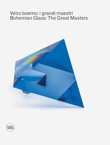 Book cover featuring a vibrant, angular blue glass sculpture.