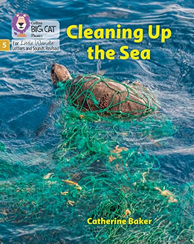 Book cover: sea turtle entangled in plastic netting and debris.