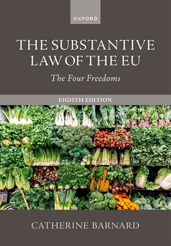 Book cover: “The Substantive Law of the EU” with market produce image.