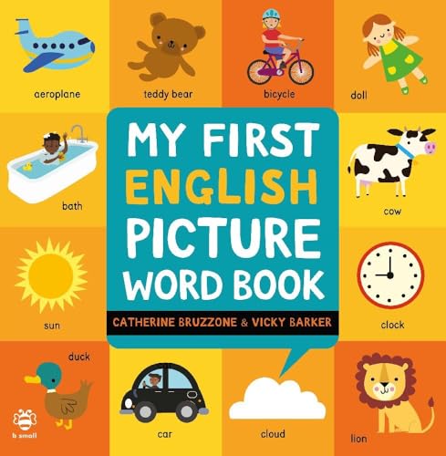 Children’s picture book cover with colorful illustrations of everyday objects.