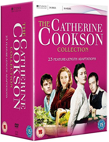 Pink DVD boxset with three people on the front, titled "The Catherine Cookson Collection".