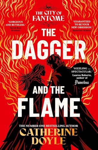 Book cover featuring a silhouetted couple against a vibrant red background of stylized flames.