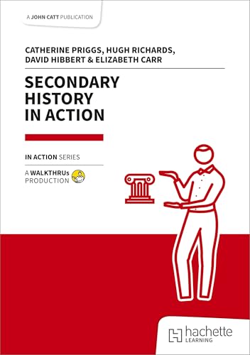 Book cover: "Secondary History in Action" with illustration of a guide.