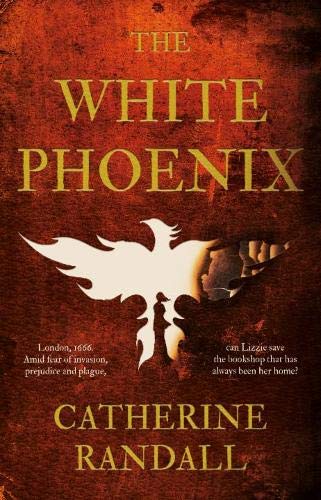 Book cover: "The White Phoenix" with a white phoenix silhouette on a dark background.