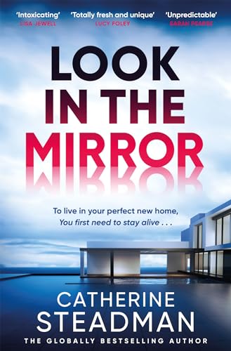 Book cover: “Look in the Mirror” with a house reflected in water.