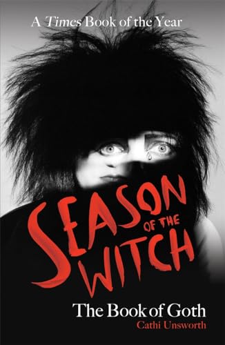 Book cover featuring a person with wild black hair and red title text.