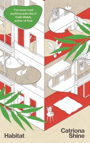 Book cover with illustrated building cross-section and green foliage.
