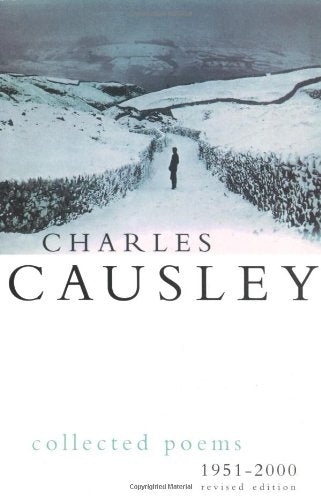 Book cover: "Collected Poems (Revised)" by Charles Causley, snowy landscape.