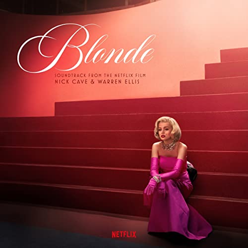 “Blonde” soundtrack CD cover featuring Ana de Armas as Marilyn Monroe.