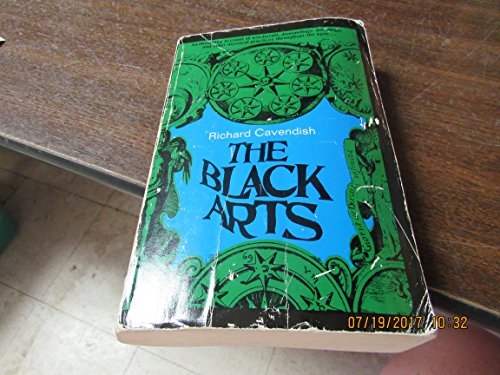 Vintage paperback book, "The Black Arts" by Richard Cavendish, green cover.
