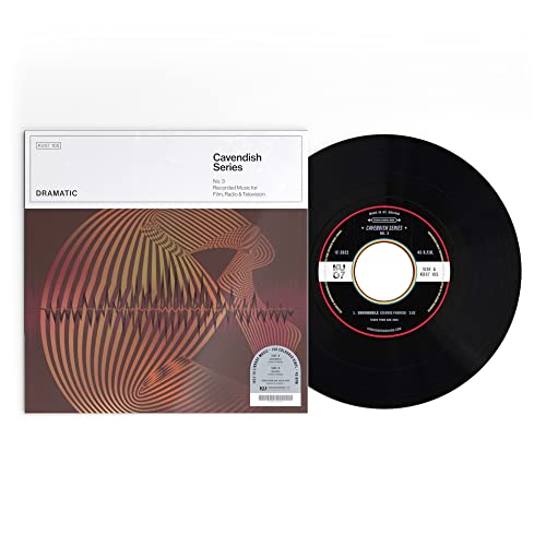 Vinyl record and sleeve for “Cavendish Series No. 3” with abstract art.