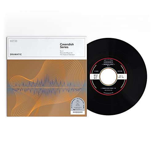 Vinyl record and sleeve for “Cavendish Series No. 4” with abstract cover art.