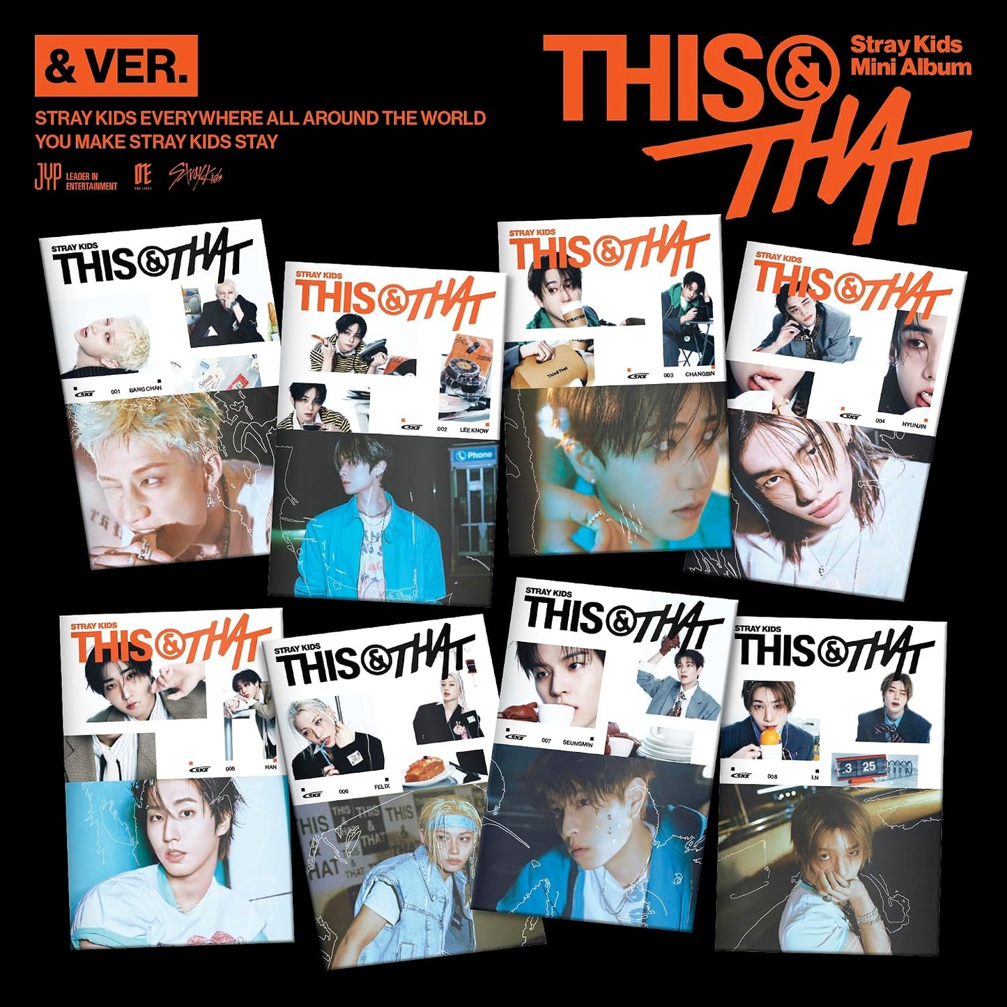 Stray Kids - THIS & THAT (& VER.) [CD]