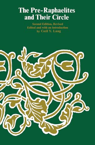 Book cover for “The Pre-Raphaelites and Their Circle” with gold floral design.