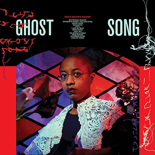 Album cover for Cécile McLorin Salvant’s “Ghost Song” featuring a portrait.