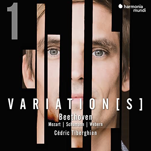 CD cover featuring a fragmented portrait of a man and text “VARIATIONS”.
