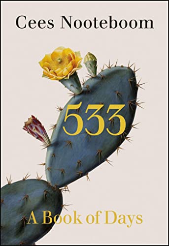 Book cover with cactus, yellow flower, and large gold text "533.
