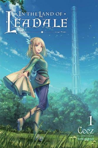 Light novel cover featuring a blonde girl and a tall, white tower.