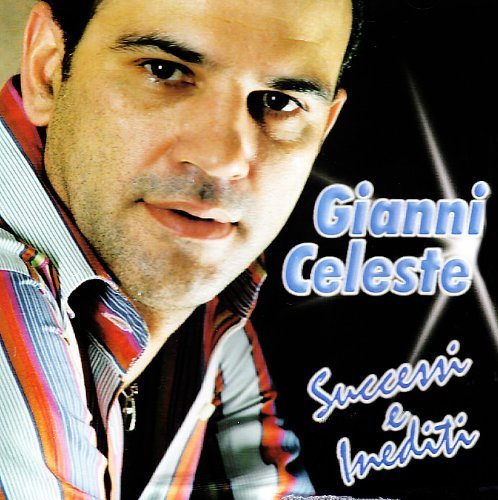 CD cover featuring portrait of singer Gianni Celeste with text.