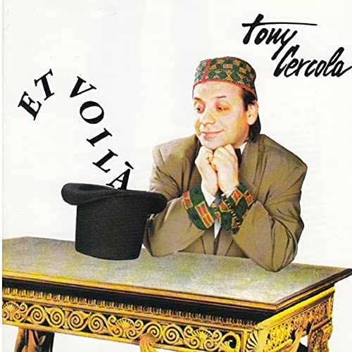CD cover: Tony Cercola in hat and suit, smiling.