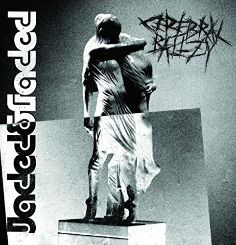 Black and white album cover featuring a fragmented classical sculpture.