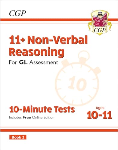 CGP 11+ Non-Verbal Reasoning 10-Minute Tests Book 2 for ages 10-11.