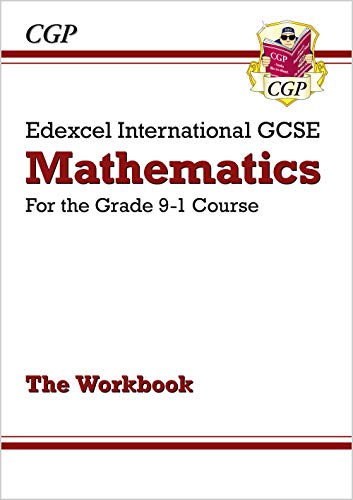 Front cover of the CGP Edexcel International GCSE Mathematics workbook for the 9-1 course.