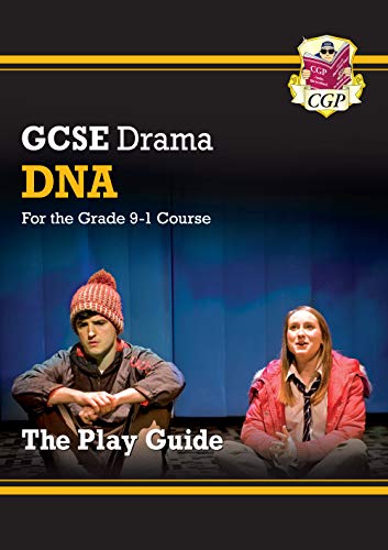GCSE Drama "DNA" play guide cover with two actors in a scene.