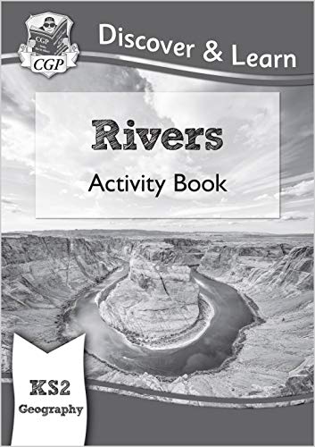 KS2 Geography activity book cover featuring a winding river canyon.