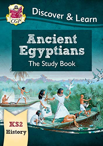 Book cover depicting ancient Egyptians hunting birds in a marshland scene.