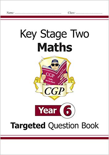 CGP Key Stage Two Maths Year 6 Targeted Question Book cover.