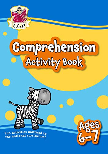 Colourful activity book with English exercises for children, illustrated with fun cartoon characters.