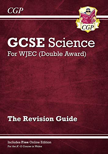 CGP GCSE Science for WJEC Double Award revision guide book cover.