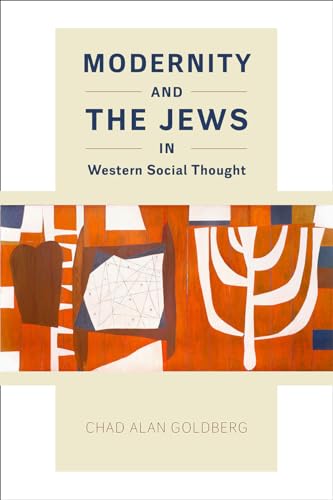 Book cover: “Modernity and the Jews,” with abstract orange and white art.
