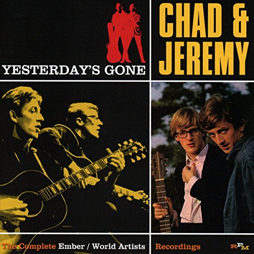 Album cover for Chad & Jeremy featuring photos of the duo with acoustic guitars.