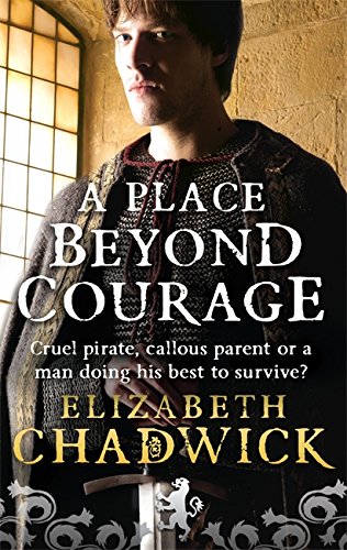Book cover featuring a young man in medieval armor, titled “A Place Beyond Courage.”