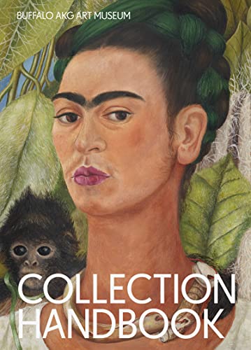 Book cover featuring Frida Kahlo portrait with monkey, titled “Collection Handbook”.
