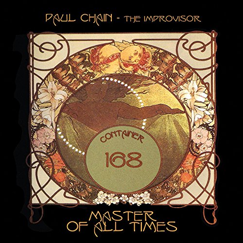 CD cover for Paul Chain's "The Improvisor" with Art Nouveau floral design.