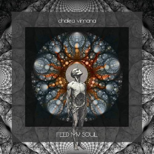 Album cover: stylized figure within a colorful, fractal mandala design.