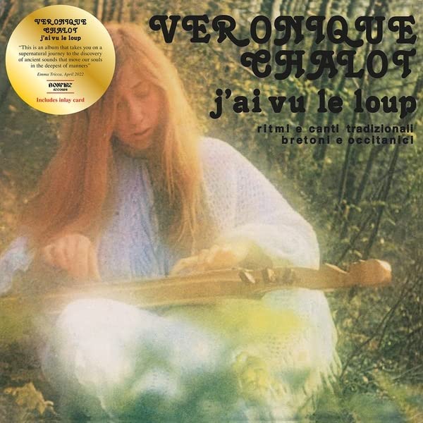 Vinyl album cover featuring a woman with long hair in a field.