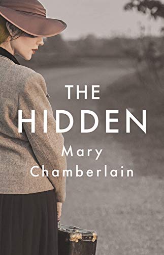Book cover: woman with hat and suitcase, titled "The Hidden.