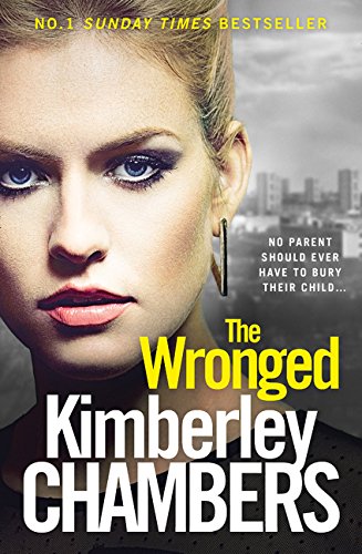 Book cover: close-up of a woman’s face with the title “The Wronged.”
