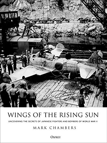 Black and white photo of a damaged Japanese fighter plane during WWII.