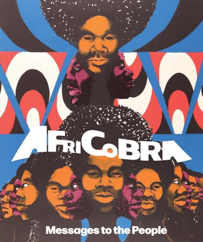 Book cover featuring a collage of Black figures with large afros.