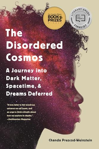 Book cover showing a profile of a person whose hair blends into a nebula.