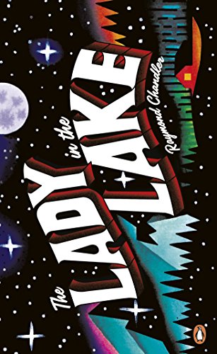 Book cover: "The Lady in the Lake" with abstract, cosmic design.