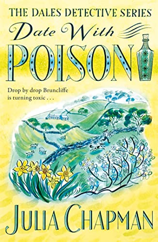 Book cover: "Date with Poison" featuring a rural landscape and poison bottle.